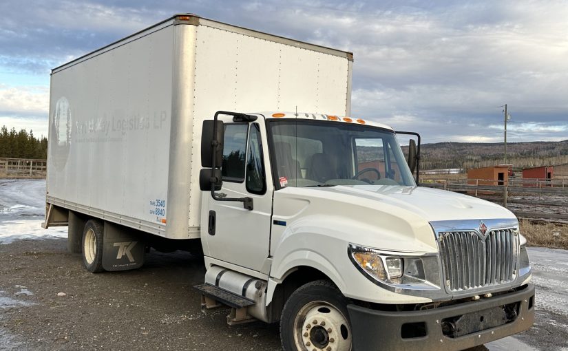2013 International  16′ Box Truck-Located in Prince George